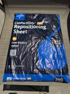 Medline Comfort Glide Repositioning Sheet 35" x 55". With Straps * New In Bag.