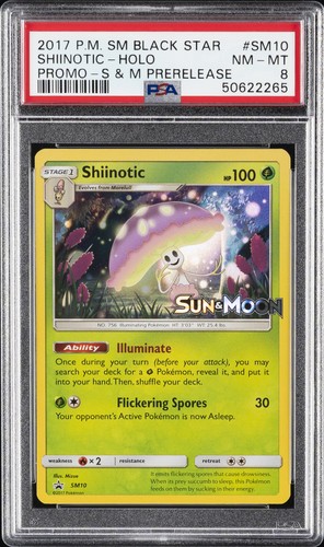 Shiinotic graded PSA 8 for sale on eBay
