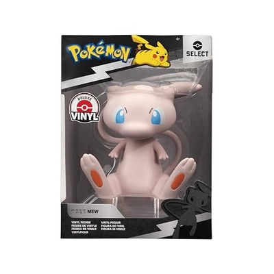 Pokemon Mew Select Vinyl Figure - 4 Inch Figure Made from Vinyl
