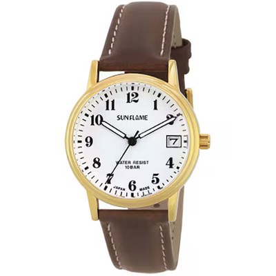 MJG B02 BR Japanese Quartz Watch Men's or Women's Style