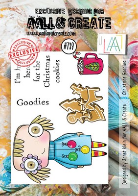 AALL and Create Clear Stamps Janet Klein Christmas Goodies #739