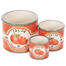 Keramik Pflanzgefäße im stilvollen Vintage-Tomatendesign für kreative