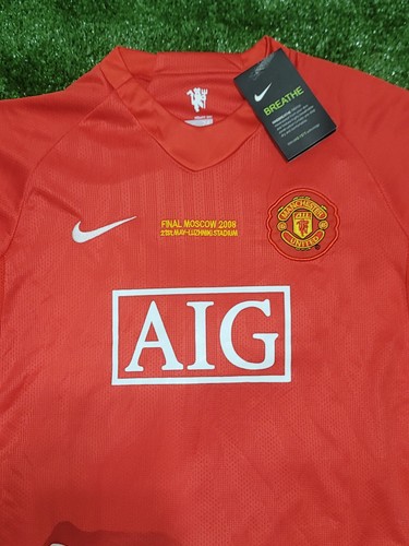 Ronaldo #7 Man. United 07/08 Retro Home Jersey for Kids Set - Picture 5 of 7