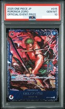 PSA 10 Roronoa Zoro SR One Piece Card ST21-015 Flagship Battle Promo Japanese