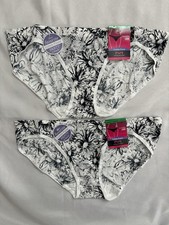 NEW Maidenform Bikini Barely There Invisible Look Panties 2 Pair DMBTBK Large 7