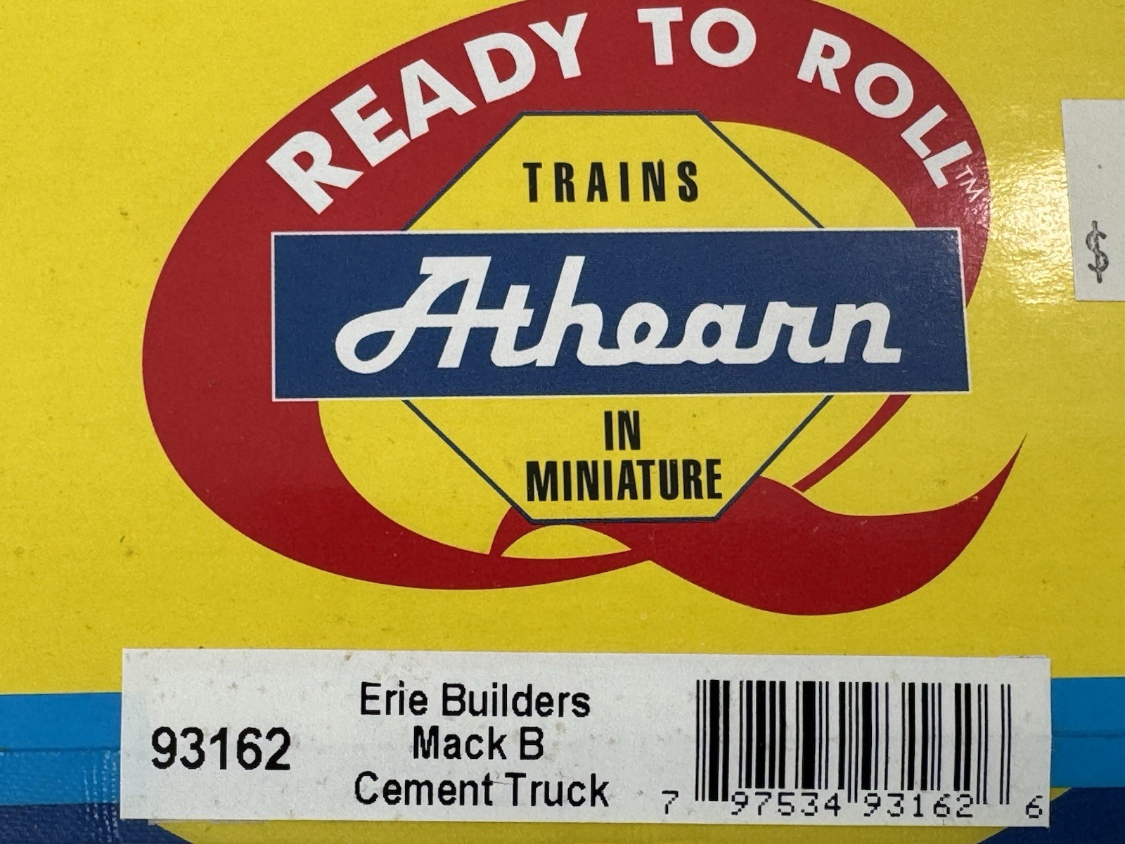 ATHEARN RTR #93162 Erie Builders Mack B Cement Truck HO 1/87 Scale RTR ...