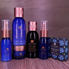 6 pcs Luxury Spa Ceylon De-Stress Set:Elixir, Mist, Serum, Balm, Cleanser & Soap