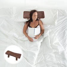 Wood Cervical Spine Pillow Arc Design for Neck Support and Home