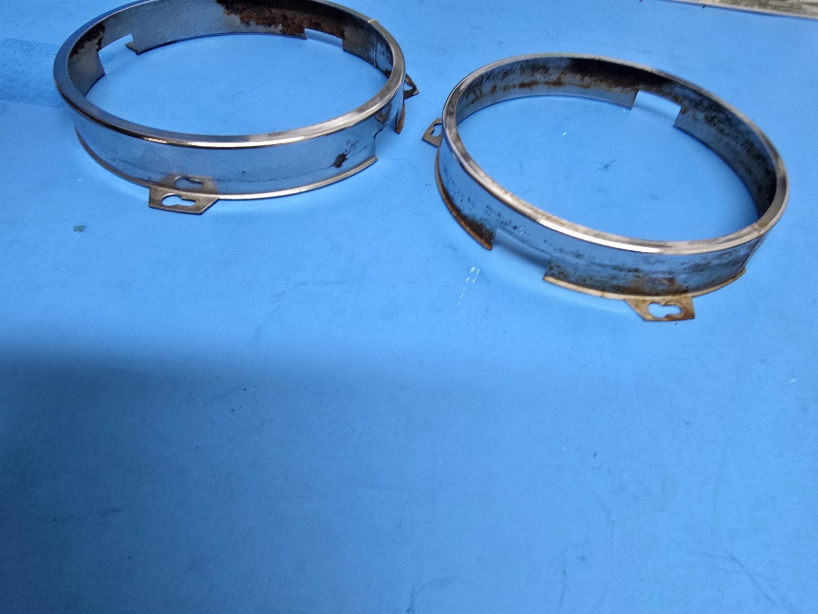 1970s rolls royce headlight mounting rings