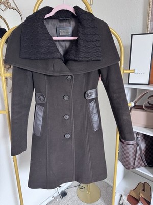 Mackage Wool Cashmere Peplum Coat- Size Xsmall