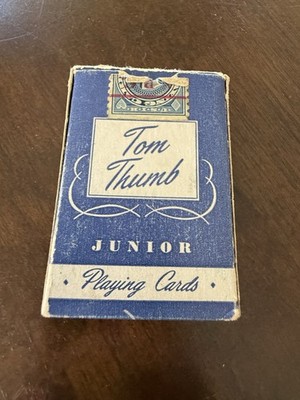 Vintage Tom Thumb Junior Playing Cards Mini Deck Arrco USA Complete 54 Cards