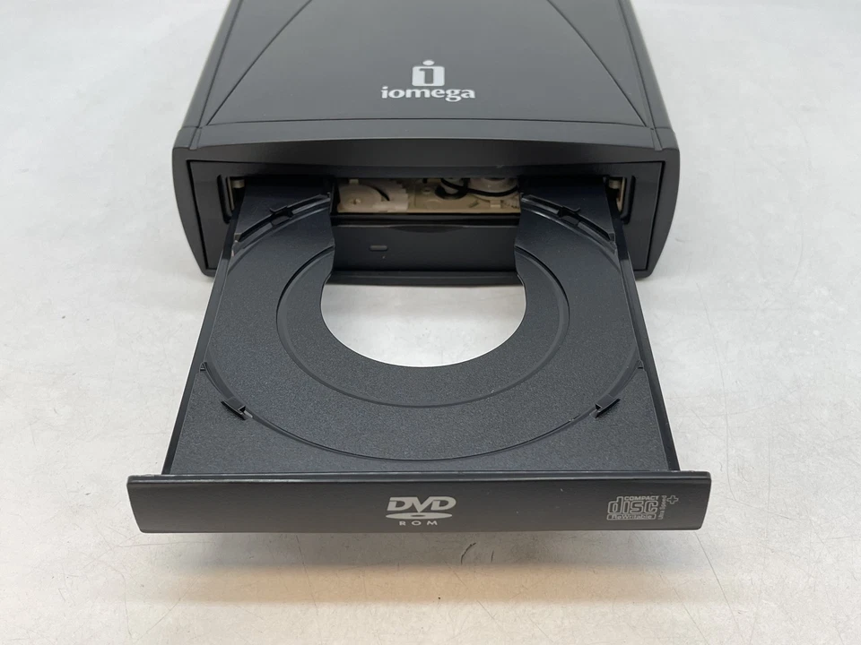 iOmega CDDVD523216EC3 CD-RW DVD Rom External DVD Rom Drive Player FREE S/H - Image 4 of 4