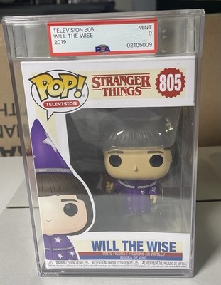 Funko Pop! Stranger Things Will the Wise #805 PSA 9 | eBay