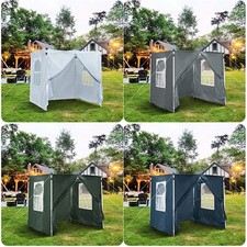 Gazebo Side Panels Water-Resistant 210D Replacement Sidewall  2x2m