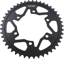 Vortex Steel Rear Sprocket 45T 525 Black #435CS-45 for Yamaha/Suzuki/Kawasaki