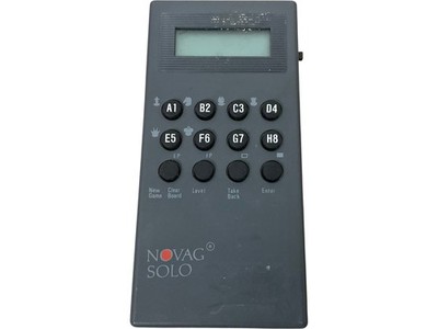 Novag Solo elektronischer Schachcomputer tragbares Handheld-Spiel