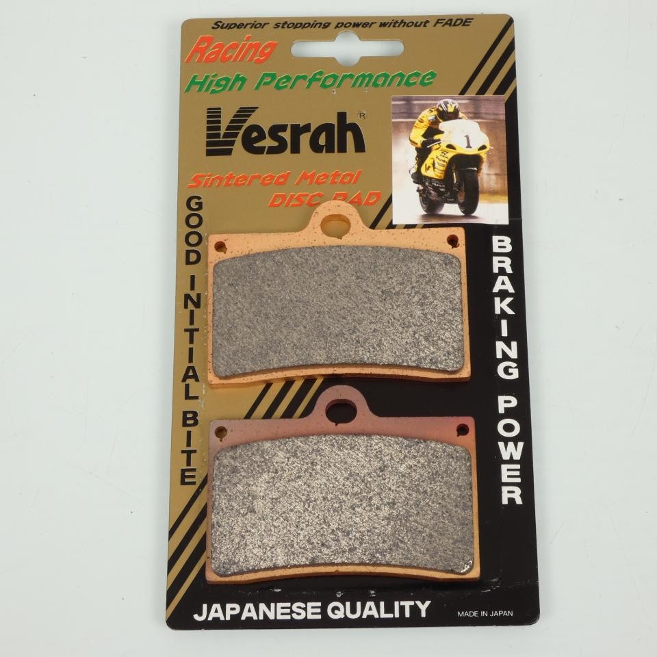 Plaquette avant Vesrah pour restaurer le freinage des motos Yamaha SZR 660 de collection