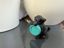 Vintage Puppy In My Pocket 1994 Tess Labrador With Bowl Figure