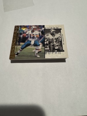 1998 Upper Deck Football Super Powers Complete Set Of 30 Cards