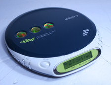 Sony D-EJ360 Navy Blue CD Walkman PSYC G-Protection - Fully Working -