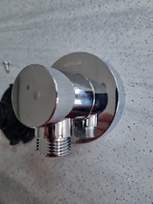 Aqualisa Wall Shower Outlet Elbow - Chrome - P/N 622701 COMPACT