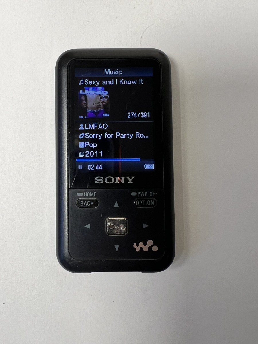 Sony Walkman Digital A/V Player/Radio DRM 10 AAC WMA MP3 2GB (NWZ