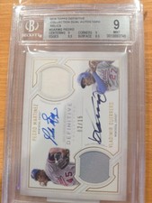 2019 Topps Definitive Collection - Dual Autograph Relic Collection Vladimir...