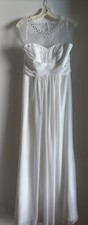 Women’s Wedding Dress Size 8 (My Size M) White