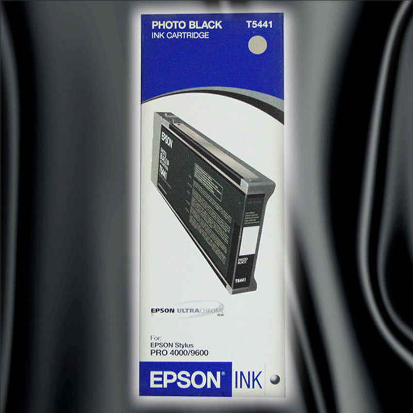 Cartouche Epson T5441 encre noir photo 220 ml pour imprimante grand format Pro 9600