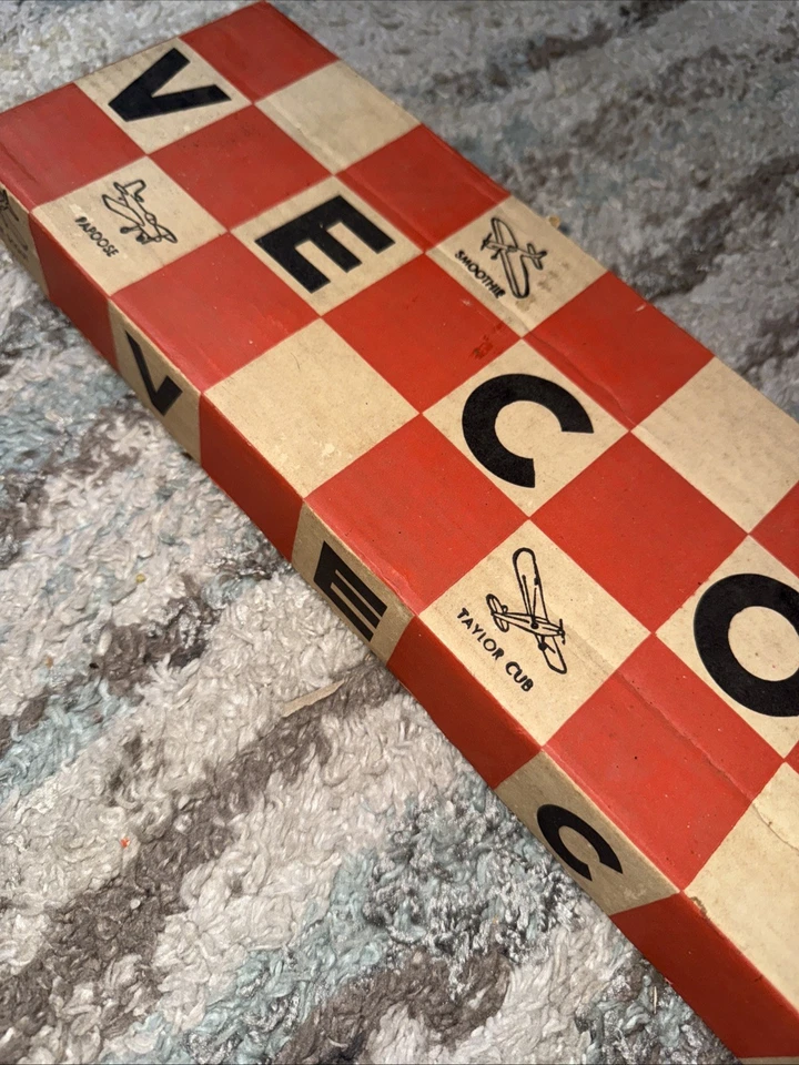 Veco The Big Iron Contest Combat R/C Balsa Model Airplane Kit Plane 38" Wingspan - Image 3 of 4