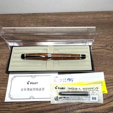 Pilot Legance 89s Fountain Pen Brown Medium Nib Luxury Writing Instrument