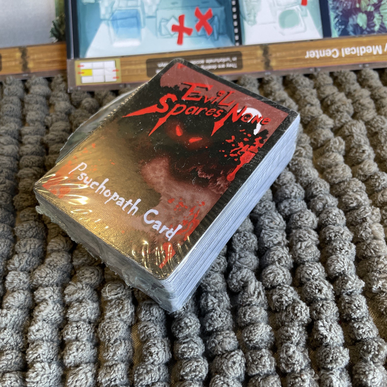 Evil Spares None Rare Kickstarter Cooperative Slasher Survival Horror Board Game