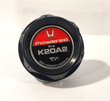 Gunmetal Engine Billet Oil Cap For Honda 02-04 Acura Rsx Type-s Dc5 K20a2