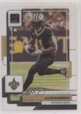 2022 Panini Clearly Donruss Alvin Kamara #35 0t2