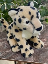 Aurora Eco Nation Leopard Sewn Eyes 9" Plush Stuffed Animal Toy 2021