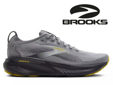 Men's Brooks Adrenaline GTS 25 Road Running Shoes Grey Wide, No Import Fee