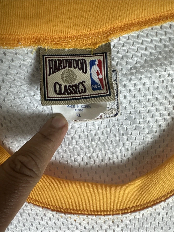 Camiseta deportiva cosida clásica de madera dura majestuosa de los Houston Rockets NBA adulto XL Foto 4 de 4