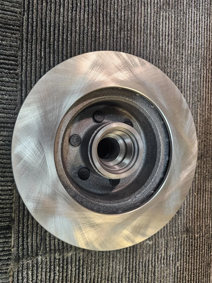 (CANTIDAD 2) Conjunto de rotor de freno delantero y buje para Dodge Dakota 1991-1996 YH141578 Foto 4 de 4