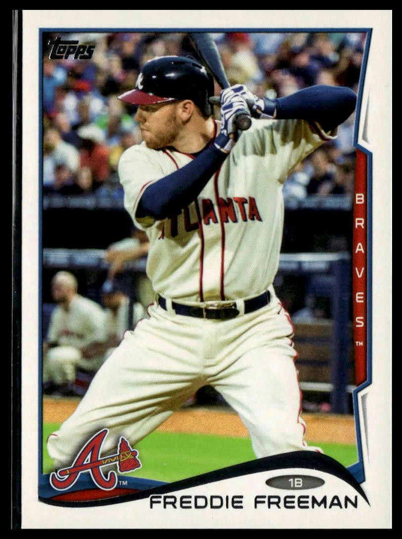 2014 Topps #579 Freddie Freeman