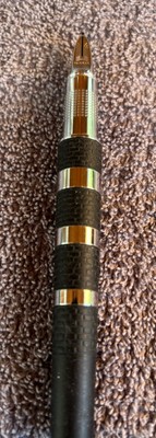 Parker Ingenuity 5th .  Black Rubber Metal CT.  No Cap, No Refill