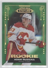 2021 Upper Deck Stature Rookies Green Photo Variant 20/66 Adam Ruzicka #192 o1m