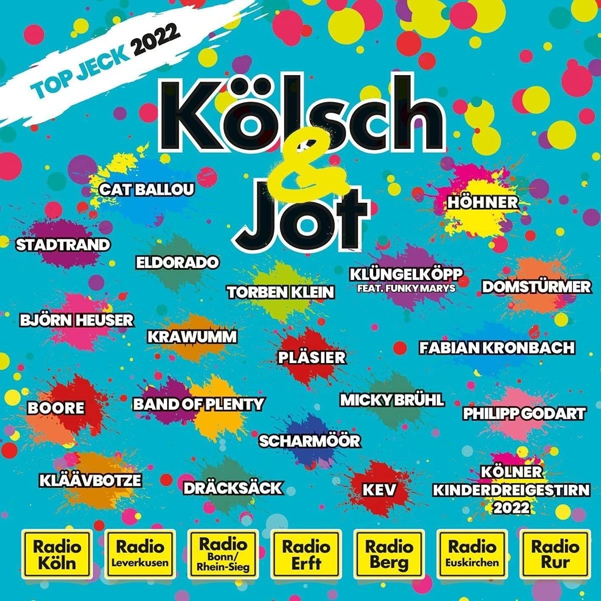 Various Kölsch & Jot - Top Jeck 2022 (CD)