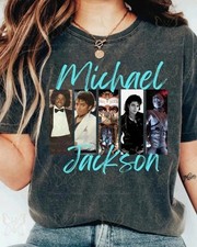 Retro 90s Trendy King Of Pop Graphic Michael Tee For Fan Jackson Unisex T-Shirt