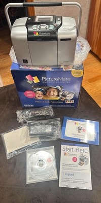 Epson Picture Mate Deluxe 500 Personal Photo Lab Printer Model B351A Plus Ink