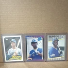 Topps Donruss Fleer Leaf Ken Griffey Jr Seattle Mariners 3 Card Lot MLB