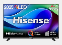 Hisense E5 QLED 40in 1080p FHD Smart TV Freely Wall Mountable Black 2025