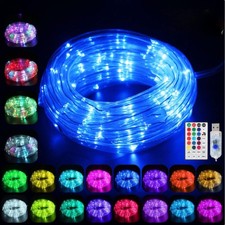 LED Schlauch RGB 10M  USB 16 Farben Fernbedienung Lichtschlauch