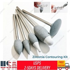 USA Dental Zirconia Contouring Kit Mastering Green State Pre-sintered Polishing
