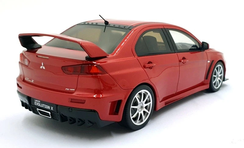 Otto Modelos Escala 1/18 Resina OT1084 - Mitsubishi Lancer Evo X FQ 400 - Rojo Foto 2 de 4