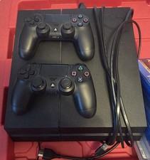 Sony PlayStation 4 PS4 Console Bundle with Controller 500GB W/9 Games Tested